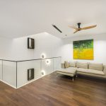 modern designer family room