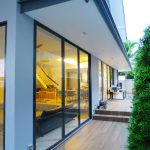 Terrace House Side Facade